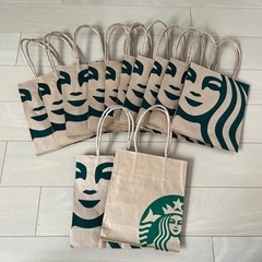 スタバ　紙袋　スターバックス　ショップ袋
