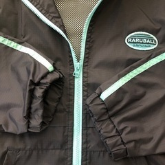 紺色ナイロンジャンパーの画像