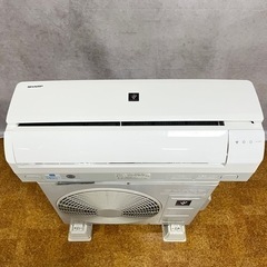 SHARP シャープ AC-228FS ルームエアコン 2019年製 ホワイト SHARP シャープ AC-228FS セパレート形 ルームエアコン 2019年製 中古