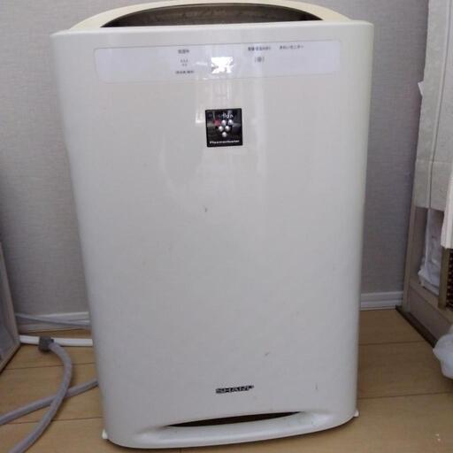 空気清浄機　加湿器付き　シャープ　プラズマクラスター