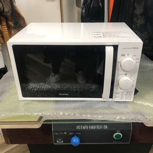 アイリスオーヤマ 電子レンジ 単機能 17L ターンテーブル IMG-T177-5-W
