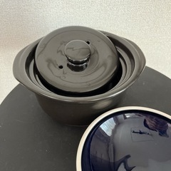 炊飯土鍋　1〜2合用　銀峯陶器 菊花の画像