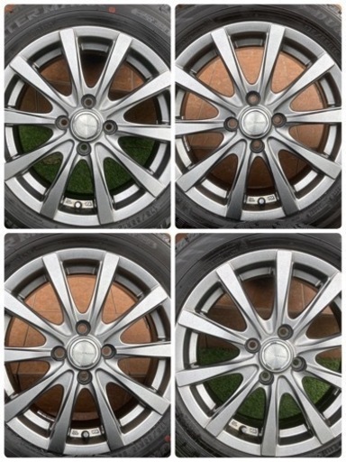 ⭐️2022年製バリ溝スタッドレス‼️アクア フィット等‼️175/65R15‼️4H×100 15×5.5J IN42‼️⭐️