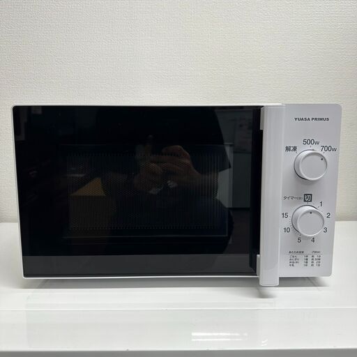 YUASA PRIMUS 電子レンジ KS-MW21T17-6W 60Hz専用 2022年製