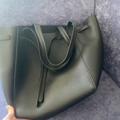 トートバッグ　黒　ほぼ未使用の画像