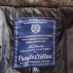 キルティングダウンジャケットXLメンズの画像