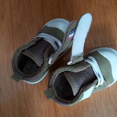 靴カーキ色　size13  新品の画像