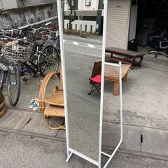 姿見　No.9862　ホワイト　IKEA　KNAPPER　【リサ...