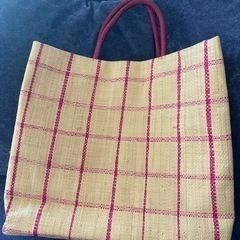 TOCCA 麻バッグ　ほぼ未使用の画像