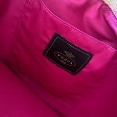 TOCCA 麻バッグ　ほぼ未使用の画像