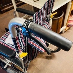 【売約済み】日進医療器　ニッシン 介助式 車椅子 車イス NEO-2 ノーパンクタイヤ　スタンダード車いす　検　介護　折りたたみ　コンパクト　の画像