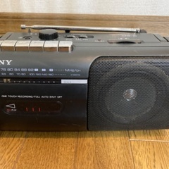 ソニー　ラジカセ