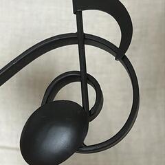 決まりました！【新品】ト音記号と音符のカーテンホルダーの画像
