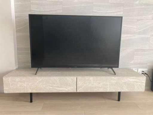 受け取り予定者決定】LOWYA ロウヤテレビ台 テレビボード (くま