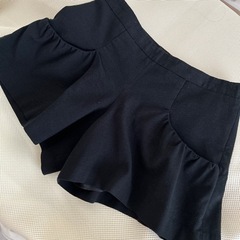 ジルスチュアート　ショートパンツ　秋冬　フリル