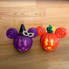 ディズニー　ハロウィン飾り　2個