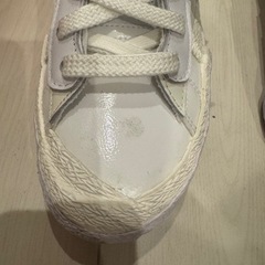 【新品です】ナイキ ブレーザー ロー サカイ ホワイト パテント レザーの画像