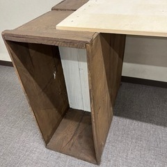 手作り学習長机（説明欄読んでください。の画像