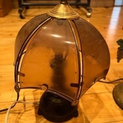 アンティークなテーブル照明　決まりました