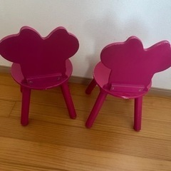値下げ　ミニーちゃんのチェアー　いす　の画像
