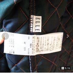 ELLE キルティングダウンコートの画像