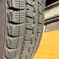 165-R13 🍀6PR LT ダンロップ　バリ山ウインターマックス4本の画像