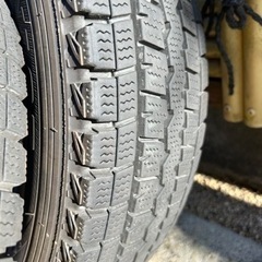 165-R13 🍀6PR LT ダンロップ　バリ山ウインターマックス4本の画像
