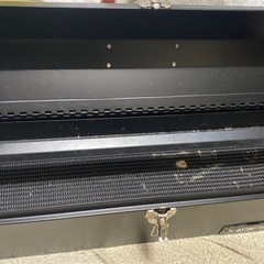 売ります！山型ツールボックス ワイド ブラック の画像