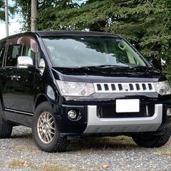値下げ!!【車検たっぷり】H19/デリカD5/4WD/純正ナビ/...