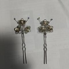 中古　かんざし　２本セットで