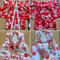 七五三　3歳女児用着物セットの画像
