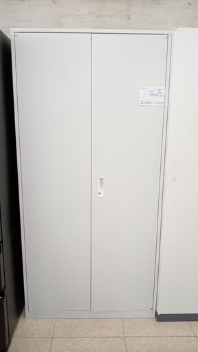 ★ジモティ割あり★  キャビネット グレー H185×D40×W90 クリーニング済み TJ2295