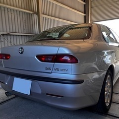 機関良好！屋内保管　アルファロメオ156 2.5V6 Qシステムの画像