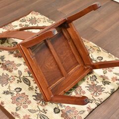 ≪zyt1157ジ≫ 中国家具 ハイバックチェア アームレス 花梨 座面高40.5cm 中華/椅子/アジアン家具/唐木家具/李朝家具 50817-06の画像