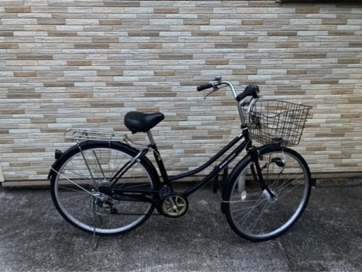 中古自転車 6段変速 27インチ LEDライト 軽整備済み 防犯登録対応 町田市 相模原市 IY02