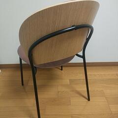 韓国チェア♡新品♪シェルデザインかわいい椅子の画像