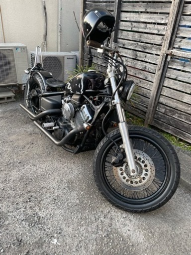 実動＆車検有【個人出品】宮崎より ヤマハ ドラッグスター XVS400 97年式 走距2.7万キロ 自賠付 ブラック 期間限定 自走で持ち帰り可能です 宮崎県のドラッグスターの中古が安い！激安で譲ります・無料であげます