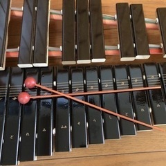 ヤマハ卓上木琴の画像