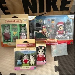 値下げしました⚠️画像5枚 バラ売り可 シルバニアファミリー キラキラくじ 等の画像