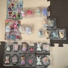 値下げしました⚠️画像5枚 バラ売り可 シルバニアファミリー キラキラくじ 等の画像