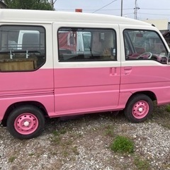【売約済】KV3 サンバー ワーゲンバス仕様 キッチンカー 車検受け渡しの画像