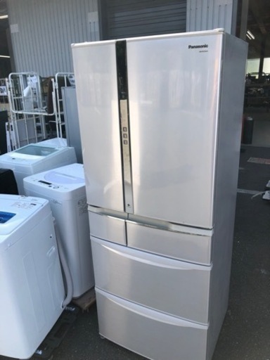 福岡市内配送無料　パナソニック Panasonic NR-F475TM-N [冷蔵庫（470L・フレンチドア）シャンパン ECONAVI・ナノイー搭載]