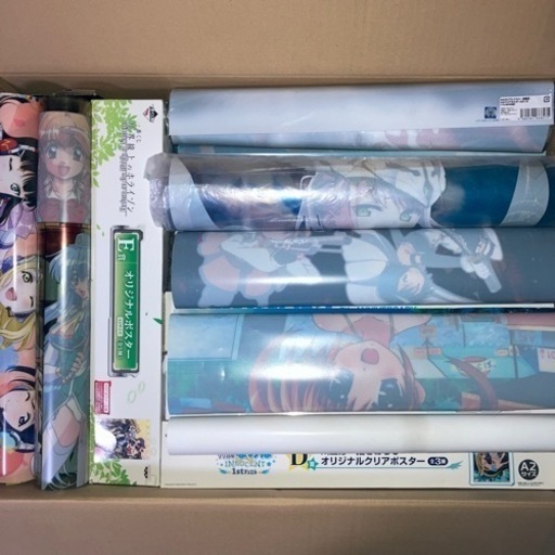 ポスター、タペストリーなど　アニメグッズ　まとめ売り　大量