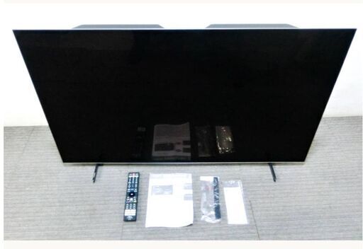 ほぼ未使用　美品　高年式　48型　有機EL　テレビ　4K　FE-48US740　2022年製　動作良好　ハイトスピーカー搭載 Android TV　フナイ