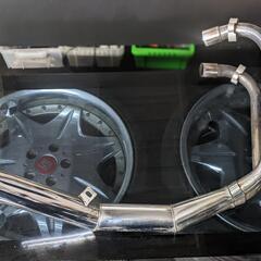 KAMIKAZEカミカゼマフラーCB400TCB250Tホーク2バブ (太郎ちゃん