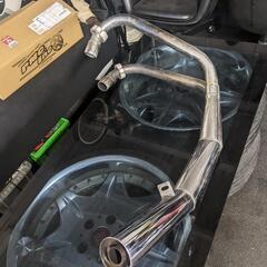 KAMIKAZEカミカゼマフラーCB400TCB250Tホーク2バブ (太郎ちゃん