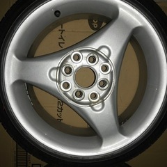 レイズ製　15インチアルミホイール　4本セット ☆RAYS SYBER WHEELS 15×6.5J +43 100 114.3 4H マルチ 4本
