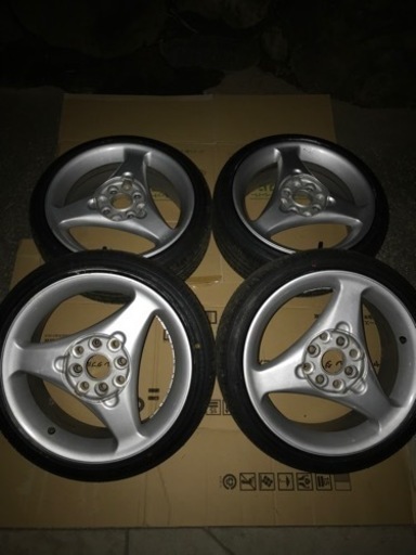 ☆RAYS SYBER WHEELS 15×6.5J +43 100 114.3 4H マルチ 4本