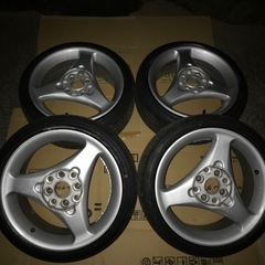 ☆RAYS SYBER WHEELS 15×6.5J +43 100 114.3 4H マルチ 4本