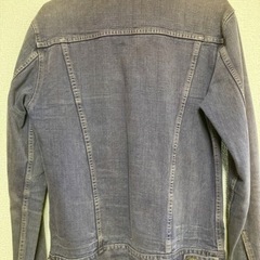 メンズ　紫デニム　ジャケット　Lサイズの画像